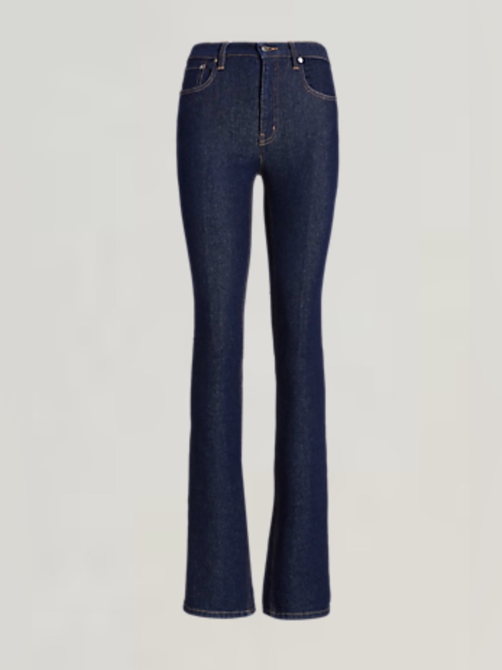 Lauren Ralph Lauren Dark Blue High-Rise Bootcut Jeans Women’s Petite 10